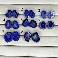 Geode Pairs ( Ring ) by Selection 20 - 30 mm Blue My Store