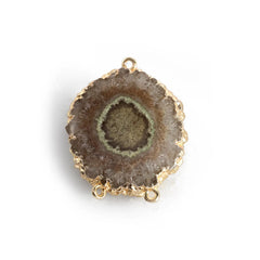 Solar Quartz Three Bail Connectors And Pendants My Store