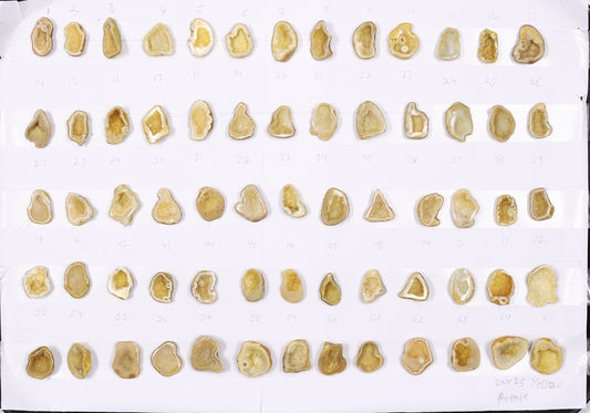Geode Stones ( Pendant ) by Selection 20 - 25 mm Yellow For Making Pendant Jewelry My Store