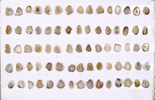 Geode Stones ( Pendant ) by Selection 20 - 25 mm Beige For Making Pendant Jewelry My Store