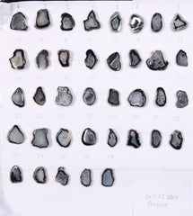 Geode Stones ( Pendant ) by Selection 20 - 25 mm Black For Making Jewelry My Store