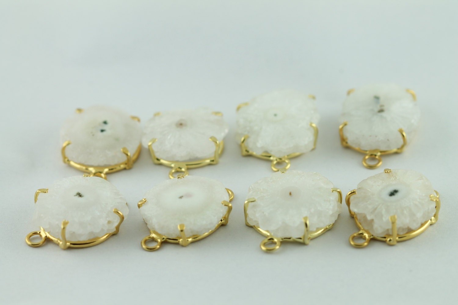 Connector Solar Quartz Prong Set - Meena Design