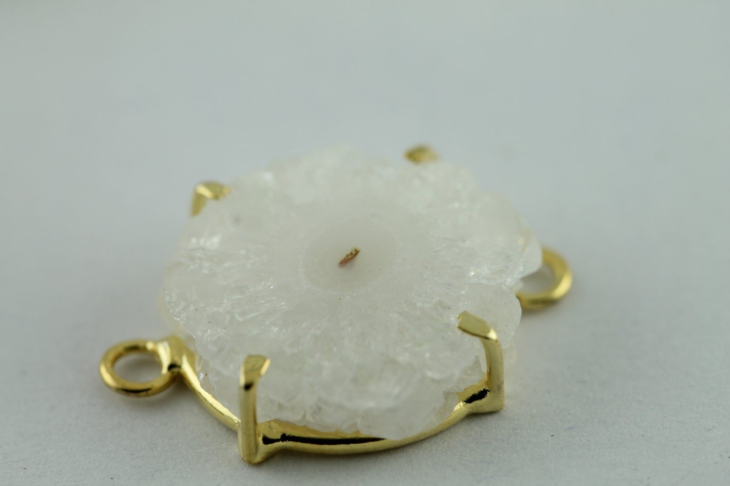 Connector Solar Quartz Prong Set - Meena Design