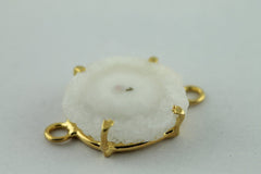 Connector Solar Quartz Prong Set - Meena Design