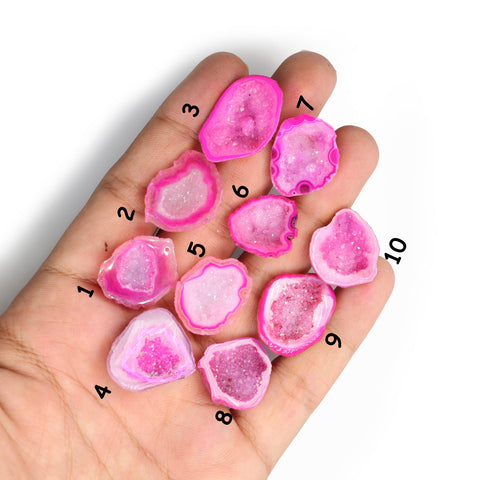 Geode druzy stone***You can Order Exact Piece as in Photos*** Meena Design