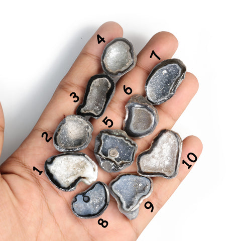 Geode druzy stone***You can Order Exact Piece as in Photos*** Meena Design