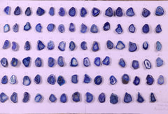 Geode Stones ( Pendant ) by Selection 20-25 mm Blue For Making Pendant Jewelry My Store