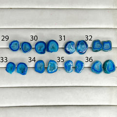 Geode Pairs ( Stud ) by Selection 10 - 25 mm Aqua My Store