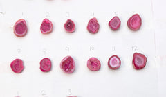 High-Grade Natural Pink Geode Stones 20–25mm – Beautiful Crystal Geodes DIY Jewelry For Ring | Get Exact Piece Shown in the Picture My Store