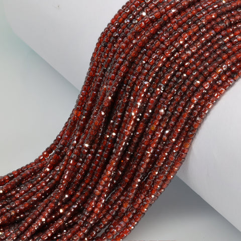 Sparkling faceted round beads for DIY jewelry projects