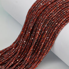 Sparkling faceted round beads for DIY jewelry projects