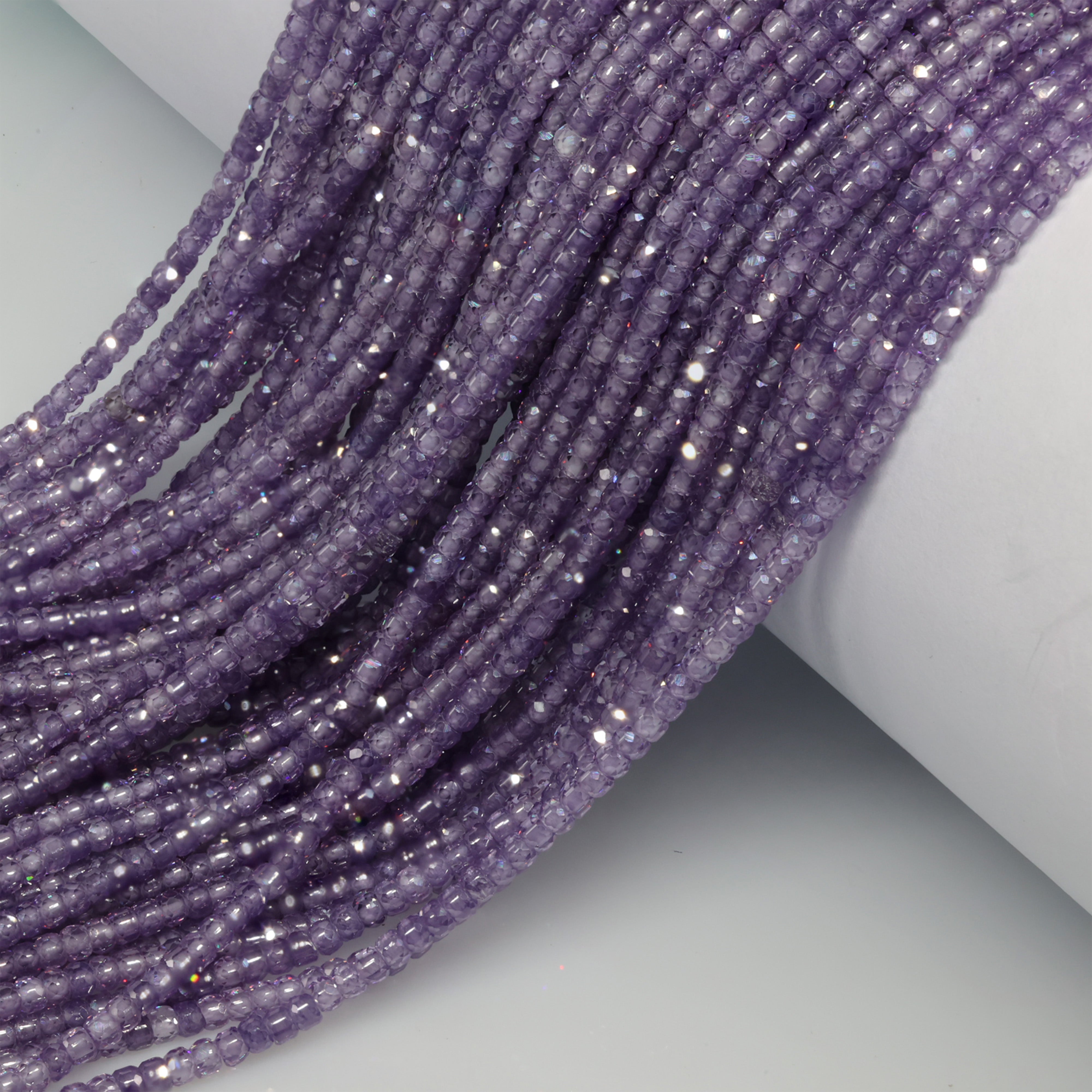 Premium faceted round beads, polished and ready for craft projects