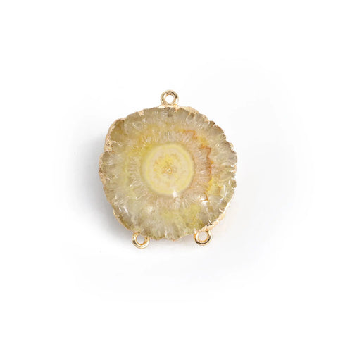 Solar Quartz Three Bail Connectors And Pendants My Store