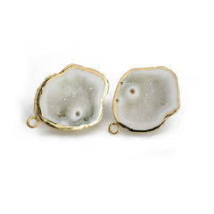 Geode Ear post Edged My Store