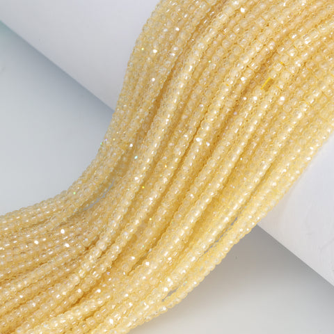 DIY jewelry faceted beads, natural gemstones with drilled holes