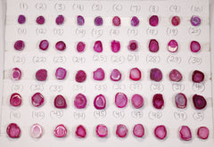 Geode Rings stone by Selection 10 - 20 mm Pink For Making Rings My Store