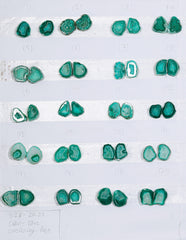 Geode Pairs ( Earring ) by Selection 20 - 25 mm Green Color My Store