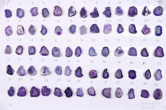 Geode Stones ( Pendant ) by Selection 20 - 25 mm Purple For Making Jewelry My Store