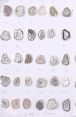 Geode Stones ( Pendant ) by Selection 20 - 25 mm Natural Color Grey For Making Jewelry My Store