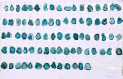 Geode Stones ( Pendant ) by Selection 20 - 25 mm Green For Making Jewelry My Store