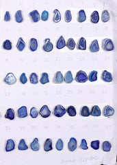 Geode Stones ( Pendant ) by Selection 15 - 20 mm Blue For Making Pendant Jewelry My Store