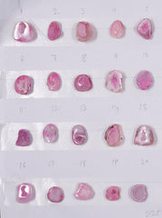 Geode stone by Selection  10 - 20 mm Light Pink Color geodes ( Pendants ) My Store