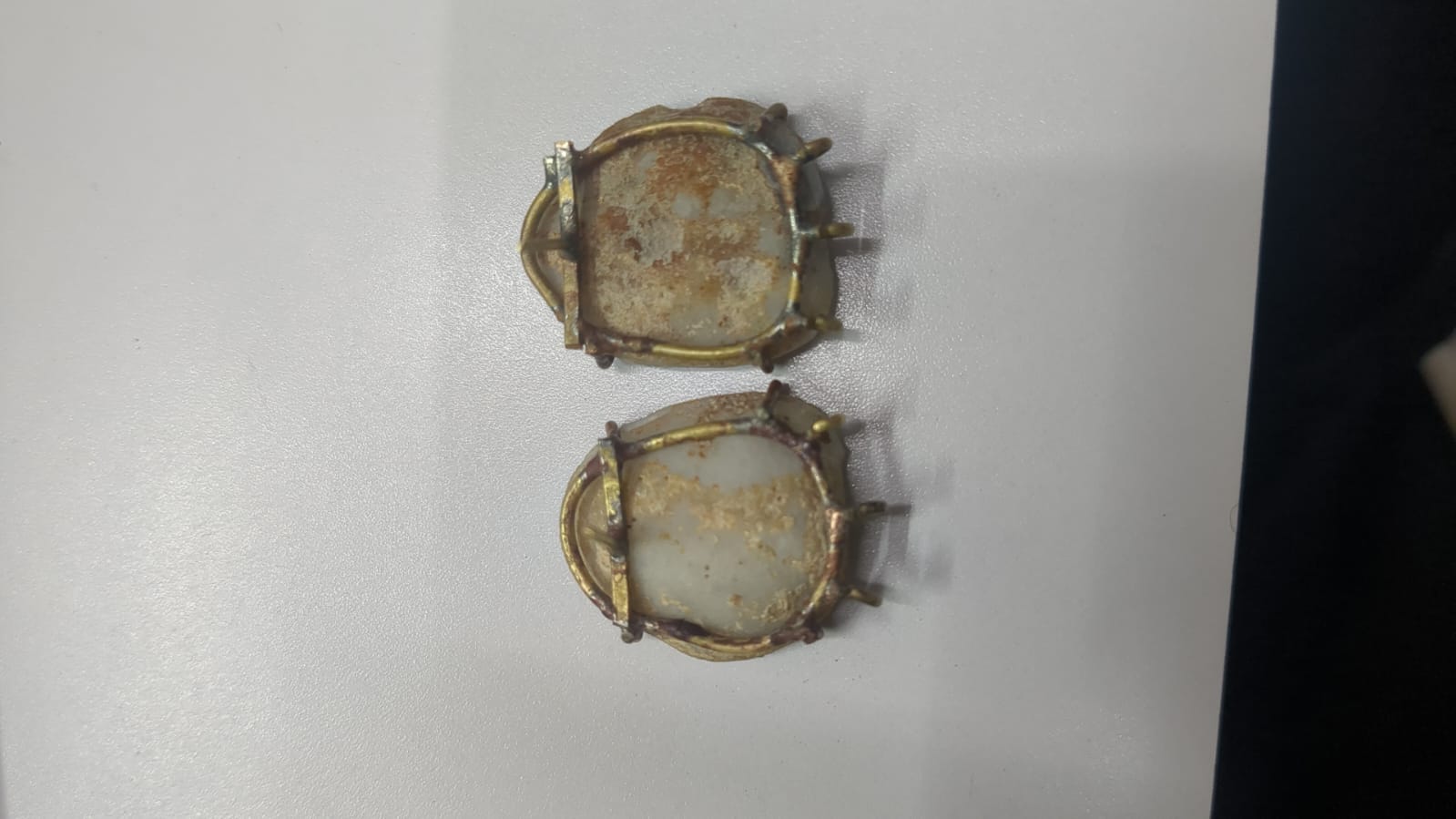 Geode Ear post, DIY Earrings, Gemstone, Handmade Earrings, Druzy, Minimalistic - 3 Bails My Store