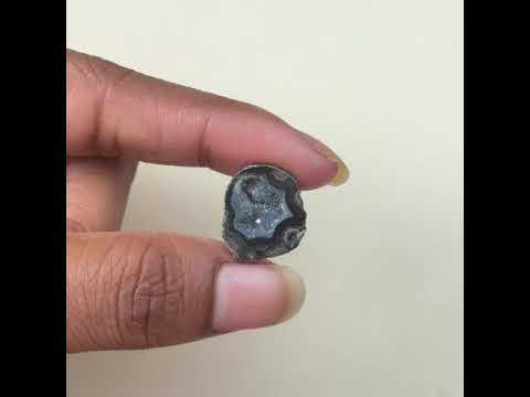 Bulk Black Agate Geode Druzy 20–25mm | Wholesale Jewelry Stone Supplier