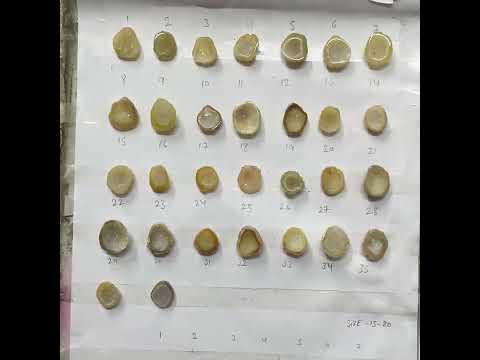 Small Beige Agate Geode Druzy Stones (15–20 mm) – Natural Crystal Pieces for Rings