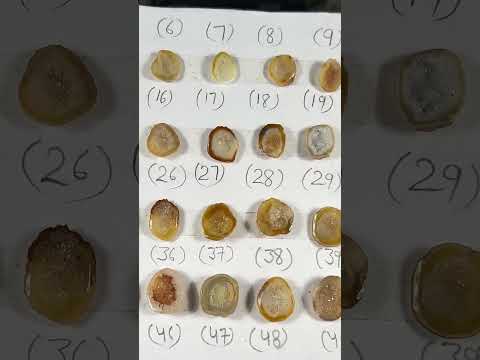 Geode Rings stone by Selection  10 - 20 mm Beige For Rings Making