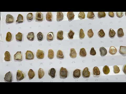 Geode Stones  ( Pendant ) by Selection 20 - 25 mm Beige For Making Pendant Jewelry