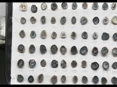 Geode Rings stone by Selection  10 - 20 mm Brown Color For Rings