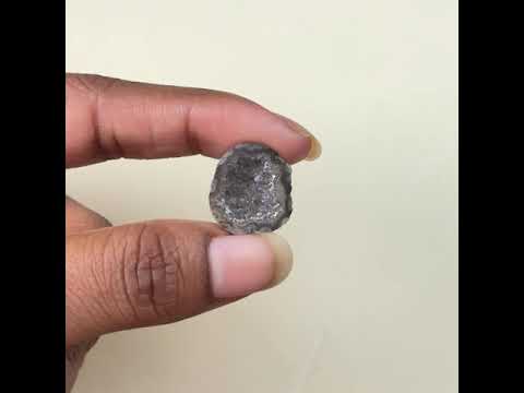 Wholesale Black Druzy Geode Stone 20–25mm | Natural Agate Jewelry Supply