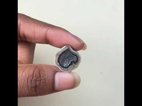Wholesale Black Agate Druzy Geode 20–25mm | Jewelry Production Supply