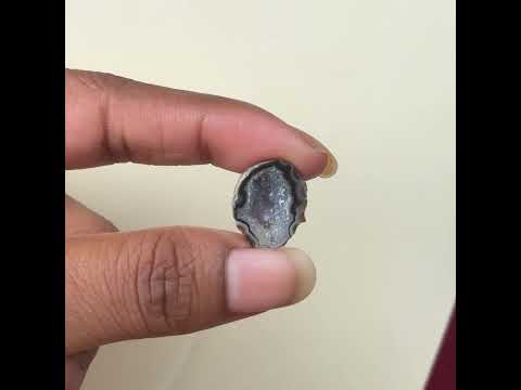 Black Geode Druzy Slice 20–25mm Bulk | Wholesale Agate Stone for Jewelry Makers
