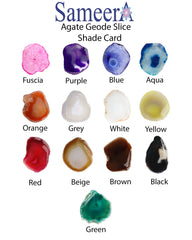 Gemstone Supply Handpicked Geodes, Geode Slice, Agate Slice Jewelry Making by Artist, Designers And Jewelers, Beading Supply, 15-50 MM - Meena Design