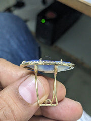 Geode Ring Cz - Meena Design