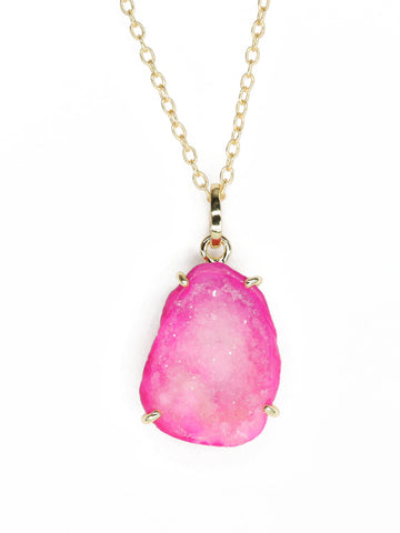 Pendants Agate Druzy Geode - Meena Design